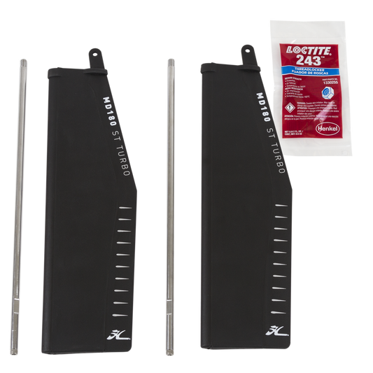 Hobie Mirage Drive V2 Kick Up Turbo Fin Kit