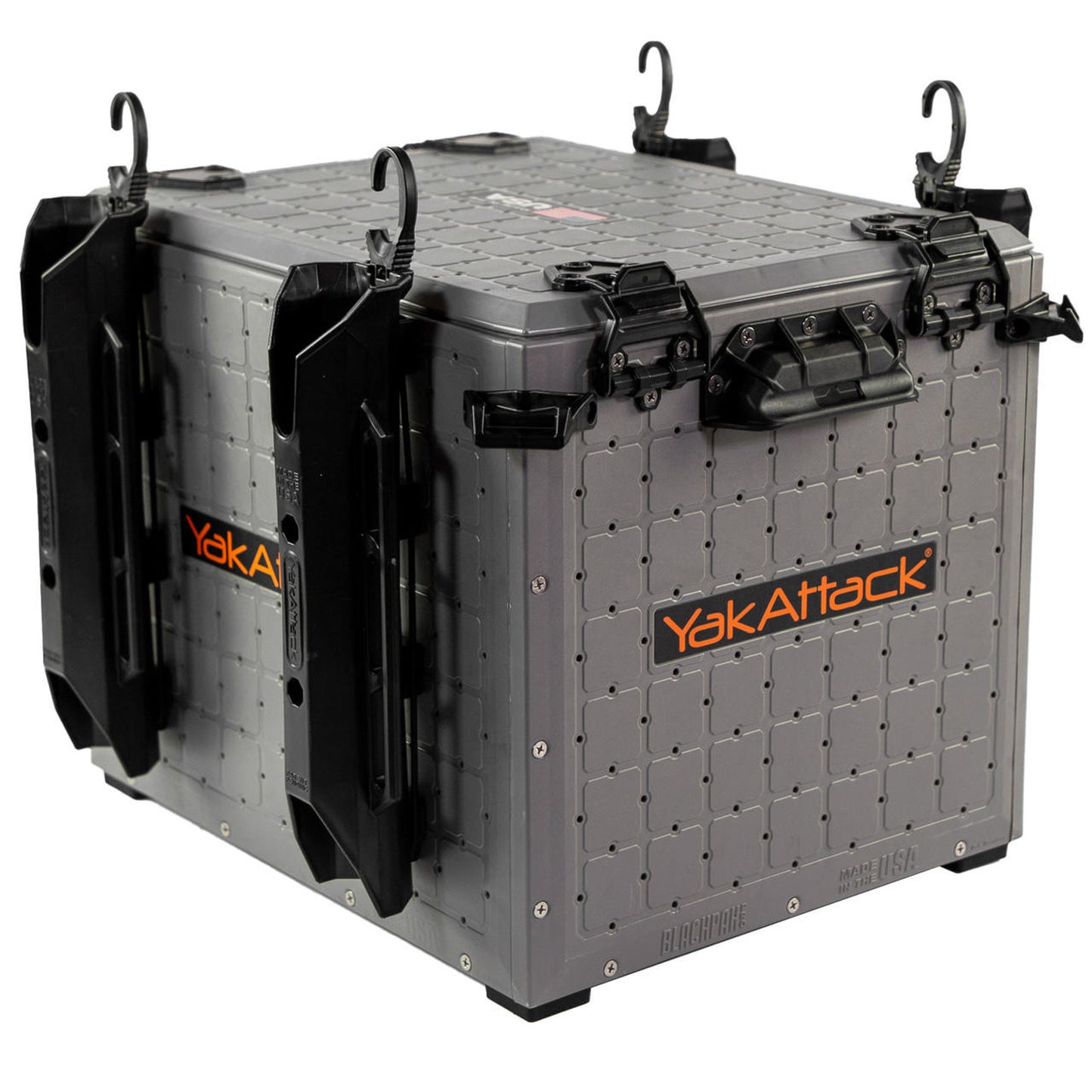 BlackPak Pro Kayak Fishing Crate - 16" x 16", Battleship Grey