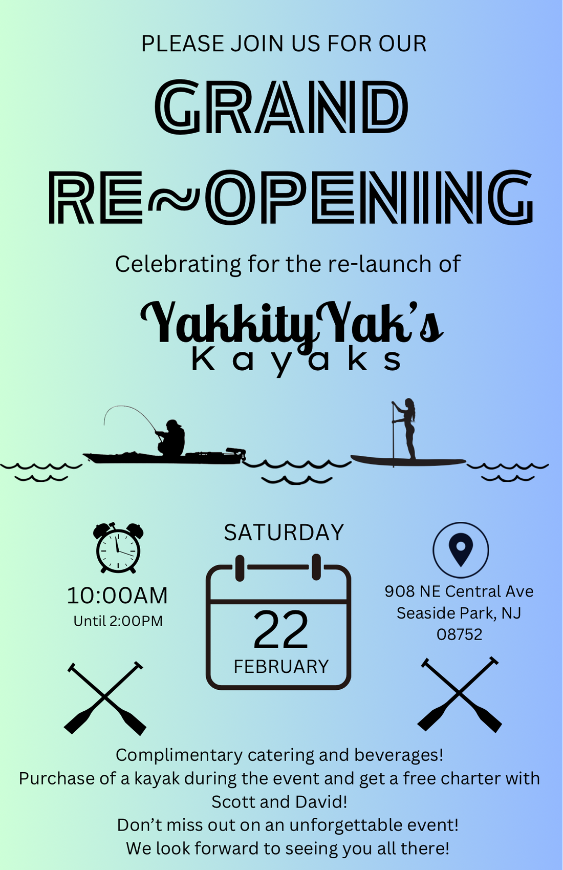 Grand re-opening