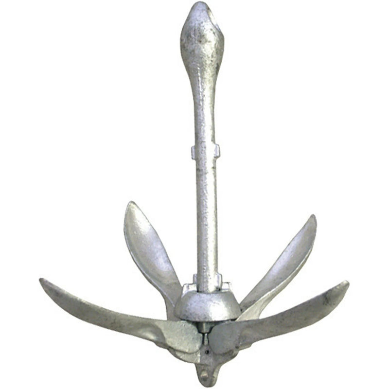 Shoreline Marine AFOLDG3 Anchor Folding Galv 3 Lb