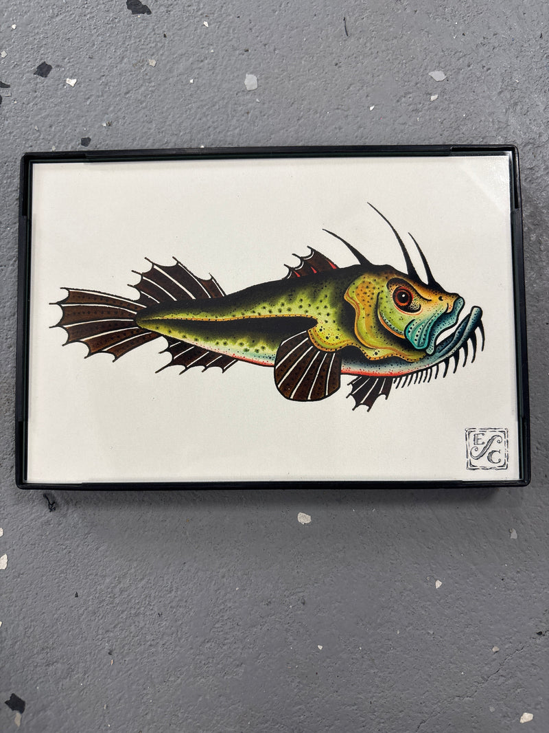 Offshore Artwork Framed Print