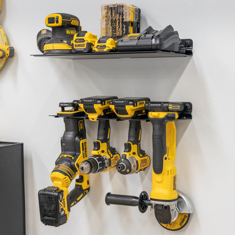 E-Power Tool Organizer & Shelf | Garage Storage Rack