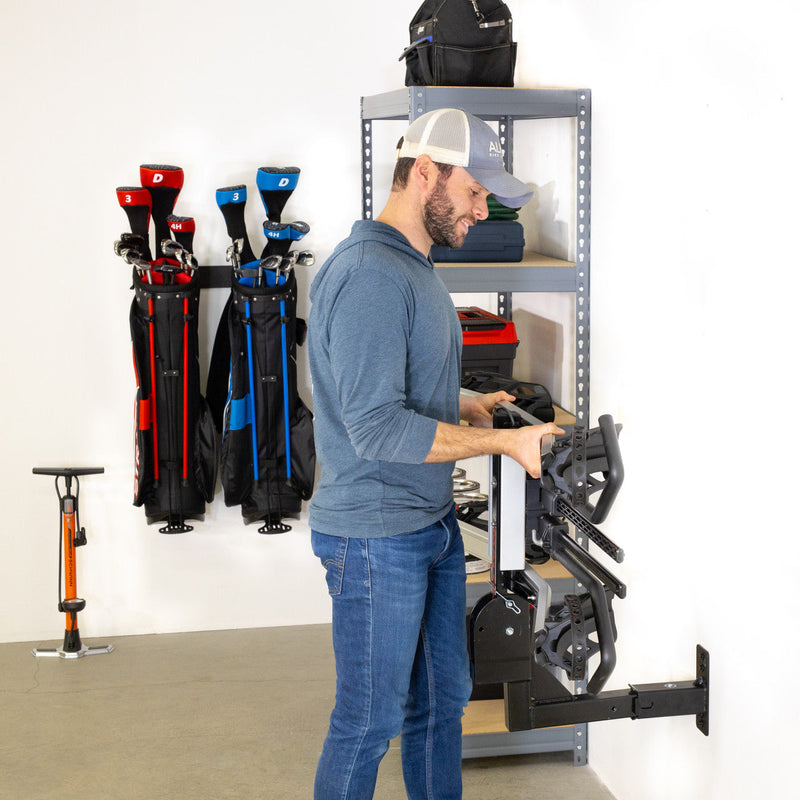 2" Haymarket Hitch Wall Mount | Holds Bike or Cargo Car Rack