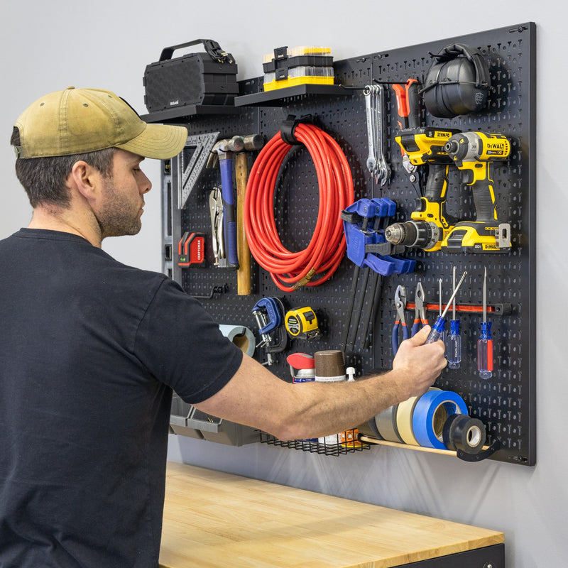 51" x 32" PRO Pegboard | 23 Attachments