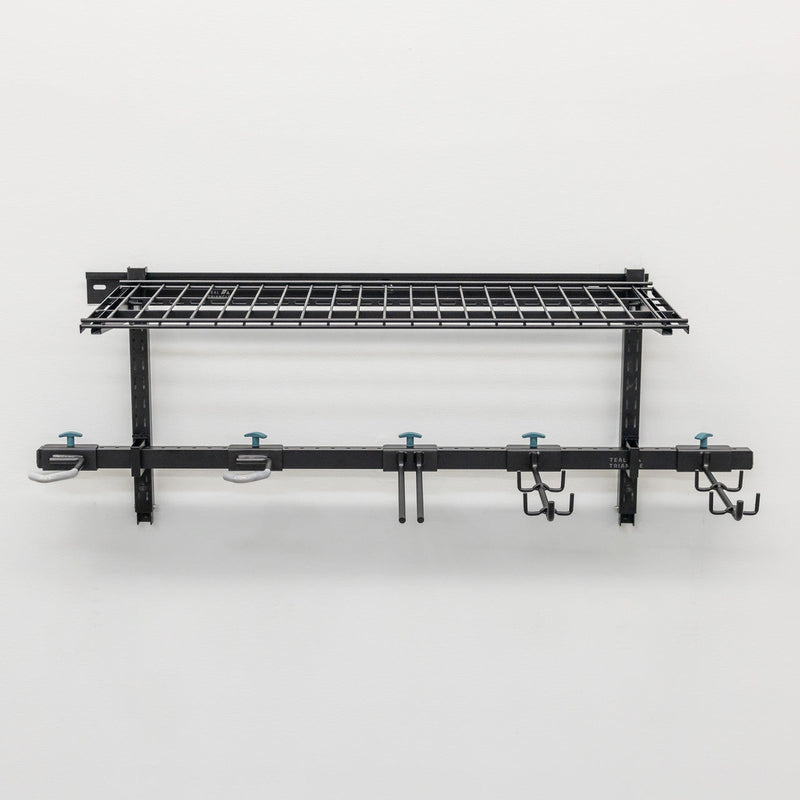G-Adventure + Shelf | Adjustable Wall Storage System | Holds 300 lbs