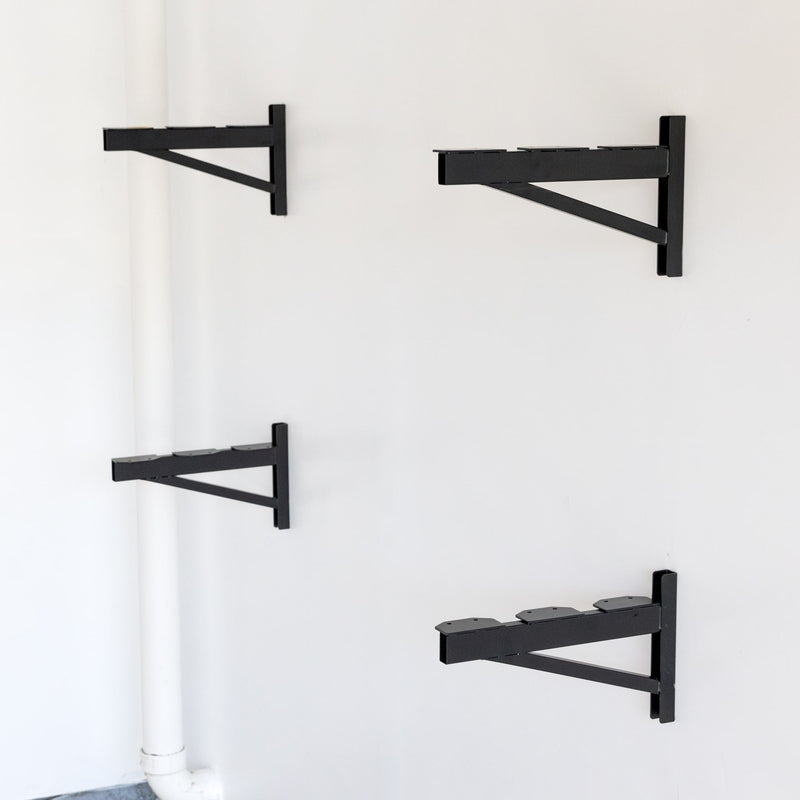 1' x 4' DIY Wall Shelf Brackets | Heavy Duty Garage Wall Shelves