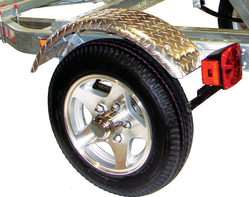 MicroSport XT Trailer w/ Alum Wheels-Fenders & Retractable Tongue