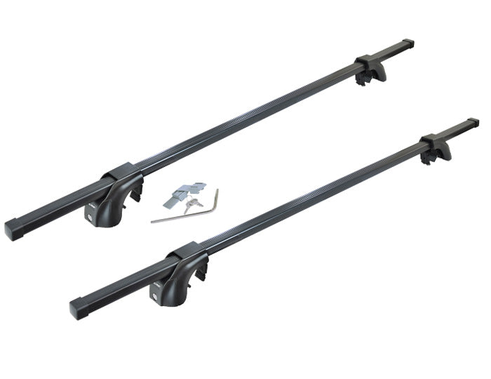 SteelTop™ Roof Rack - Square Crossbars - Raised, Factory Side Rails - Steel - 50", 58" and 65"