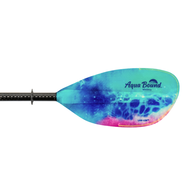 Whiskey Fiberglass 4-Piece Straight Shaft Kayak Paddle