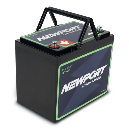 Newport Vessels 24V 50Ah Lithium LiFePO4 Battery