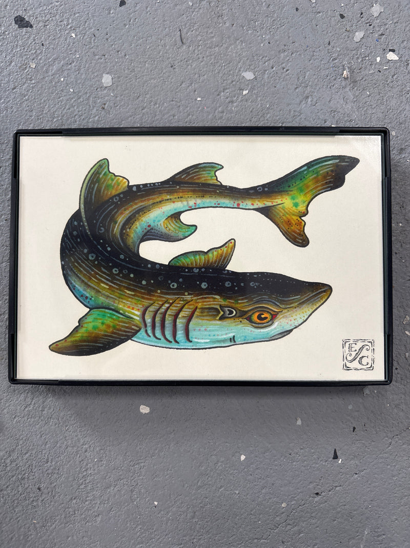 Offshore Artwork Framed Print