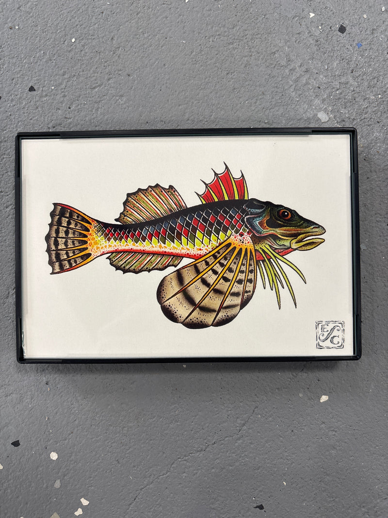 Offshore Artwork Framed Print