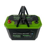100Ah Lithium Battery (LiFePO4) 12.8V - Bluetooth - IP67 Waterproof - Heated
