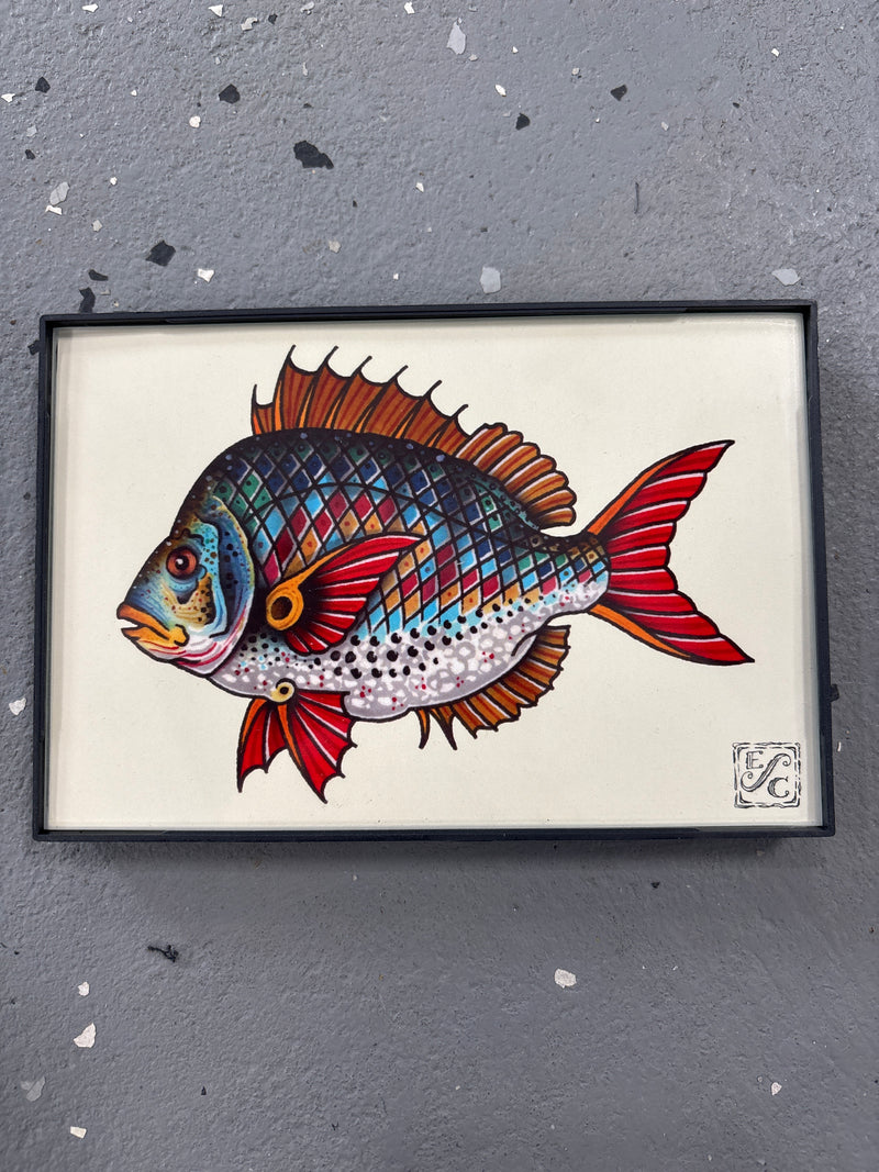 Offshore Artwork Framed Print