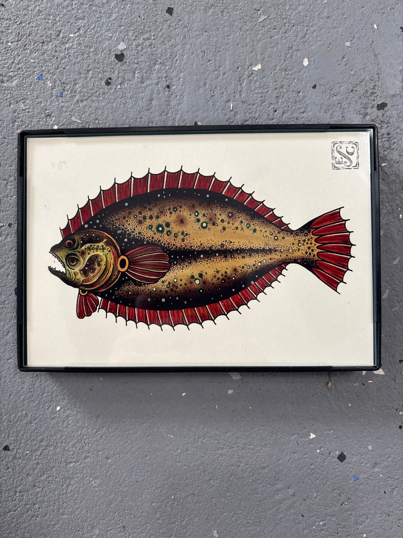 Offshore Artwork Framed Print