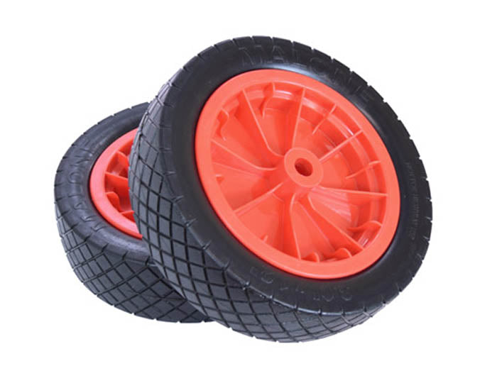 Airless WideTrak No Flat Wheels 3" X 12" (set of 2)