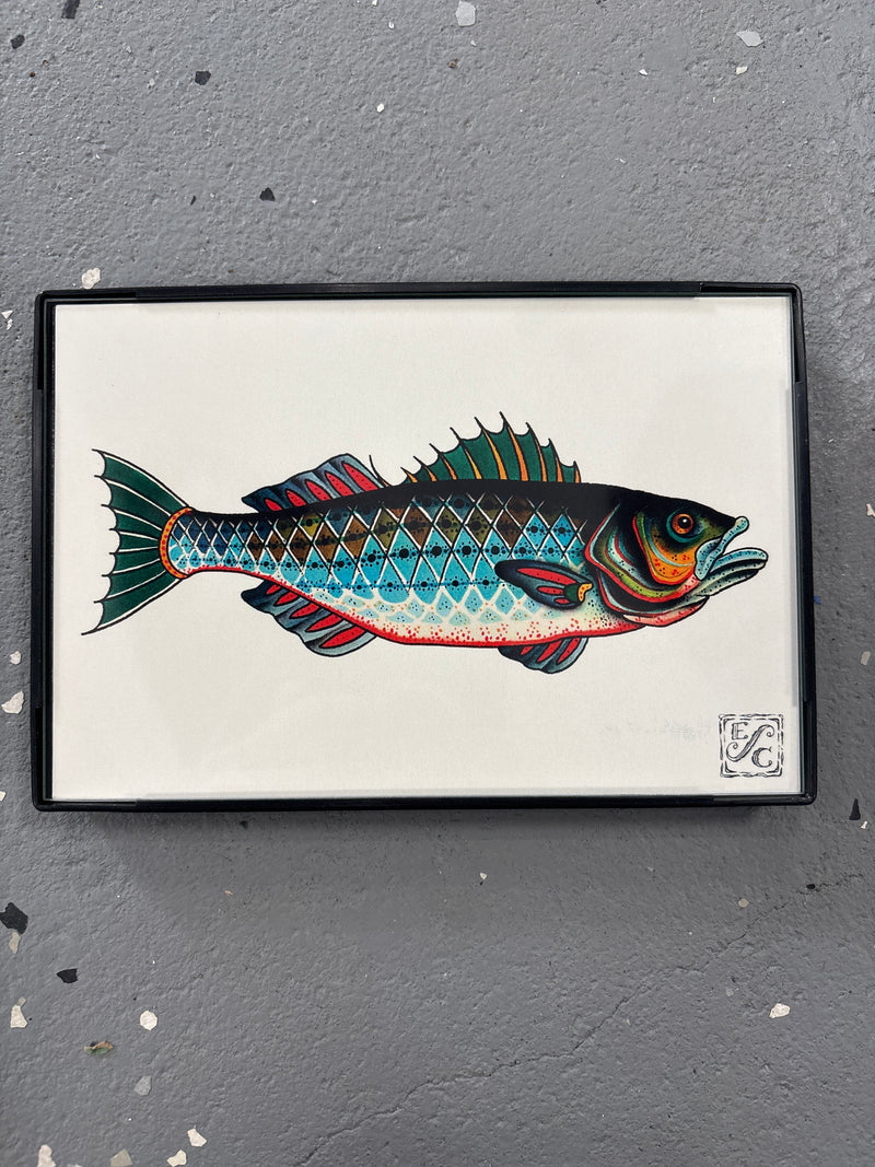 Offshore Artwork Framed Print