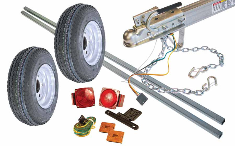 EcoLight™ 2 Kayak Trailer Package (2 V-Racks)