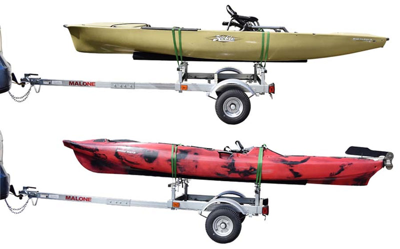 EcoLight Single Kayak Trailer Package (1 set bunks)