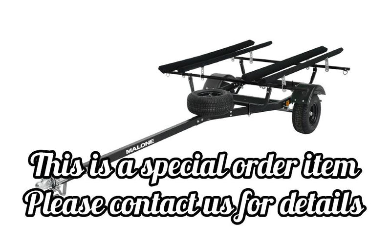 MicroSport Off-Road 2 Kayak Trlr Package (2 Sets Bunks, Spare Tire)