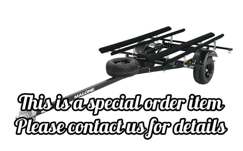 MicroSport Off-Road LowBed 2 Kayak Trlr Package (2 Sets Bunks & Spare Tire)