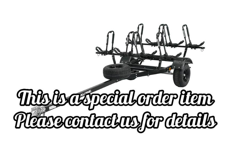 MicroSport Off-Road 4 Kayak Trlr Package (4 Sets FoldAway-J, Spare Tire)