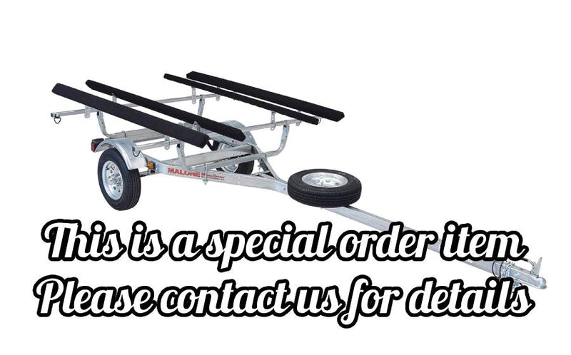 MicroSport 2 Kayak Trailer Package (2 Sets Bunks, Spare Tire)