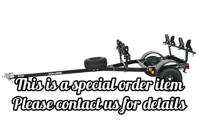 MicroSport Off-Road 2 Kayak Trlr Package (2 Sets Saddle Up Pro, Spare Tire)