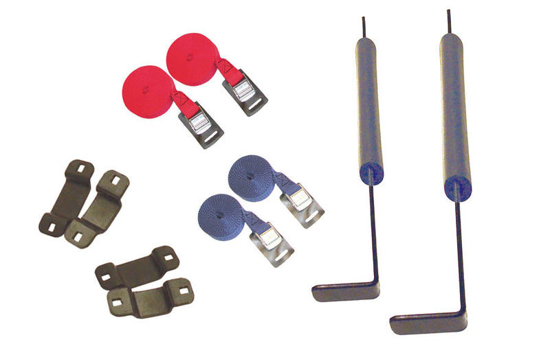 EcoLight 4 Kayak Trailer Package (1 Stacker & 4 sets foam blocks)