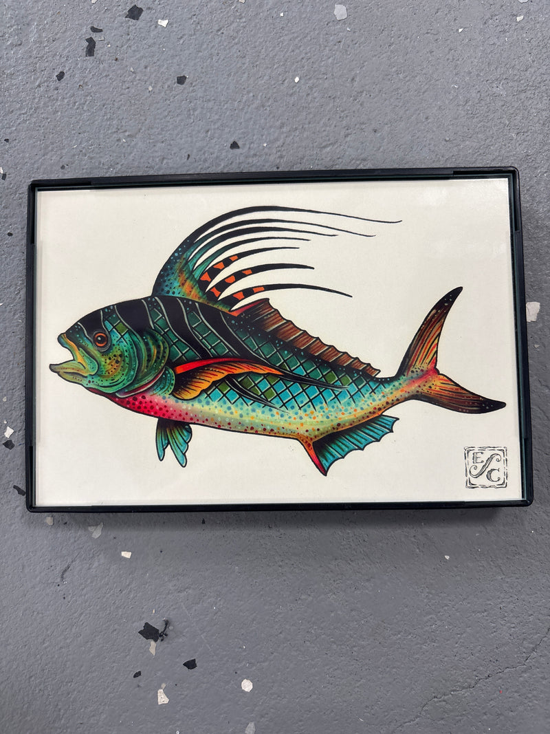 Offshore Artwork Framed Print