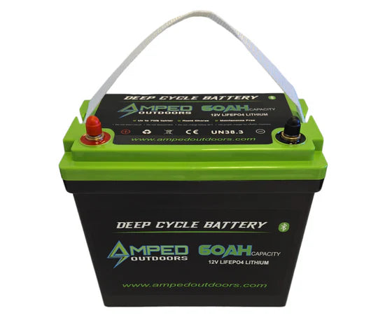 Amped Outdoors 60 AH 12v Lithium Battery