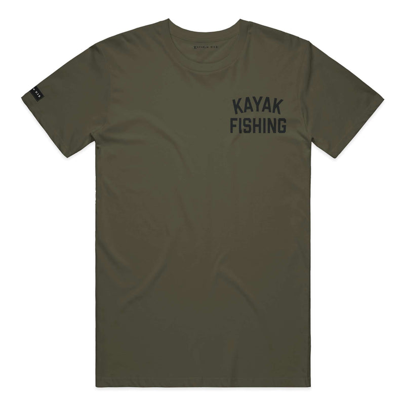 KAYAK FISHING THROTTLE DOWN TEE