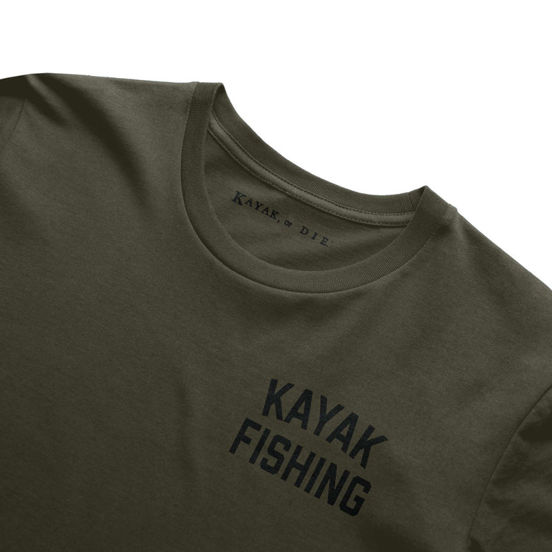 KAYAK FISHING THROTTLE DOWN TEE