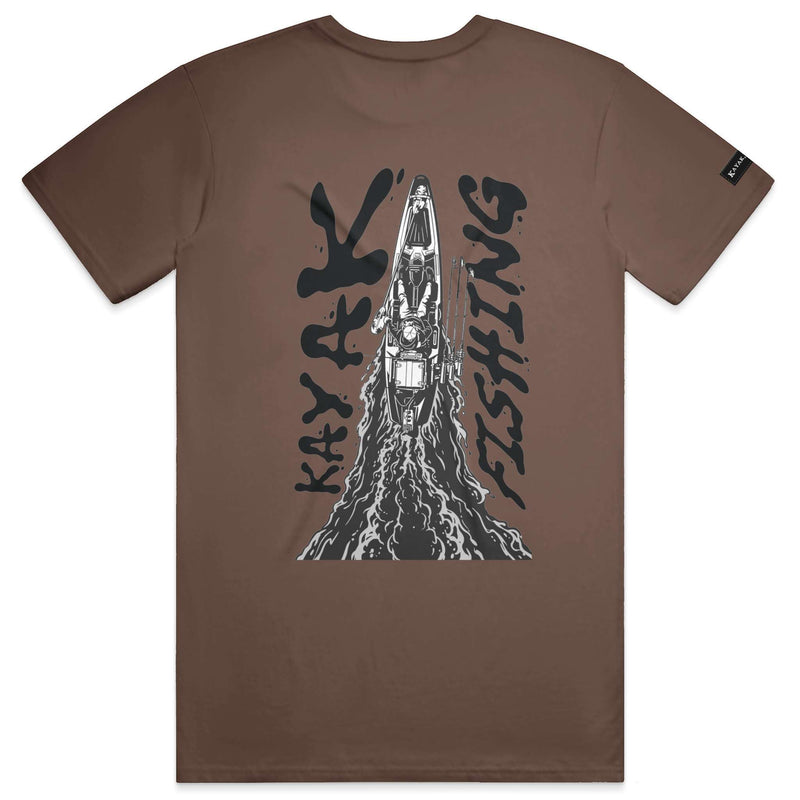 KAYAK FISHING THROTTLE DOWN TEE