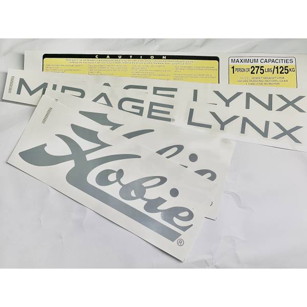 Hobie Mirage Lynx Decal Graphic Kit
