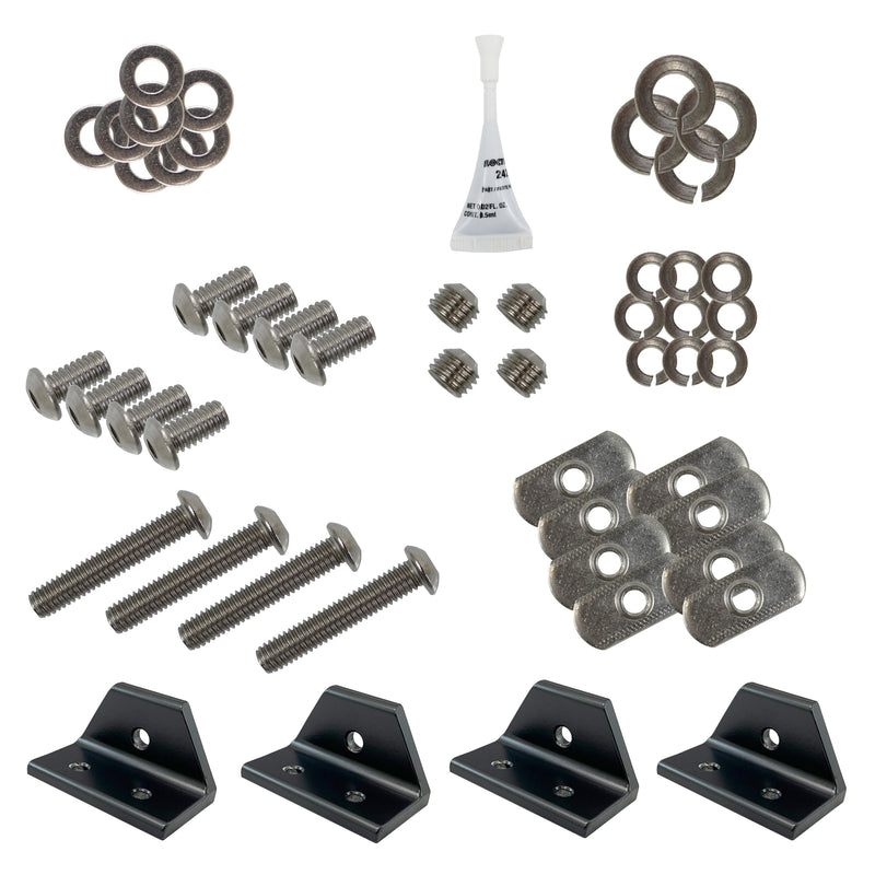 HD Hardware Pack with Angled Gussets For Groovy Landing Gear