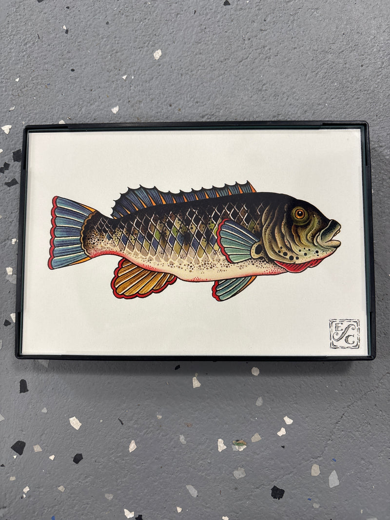 Offshore Artwork Framed Print