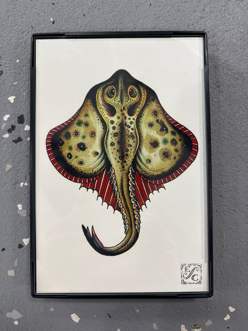 Offshore Artwork Framed Print