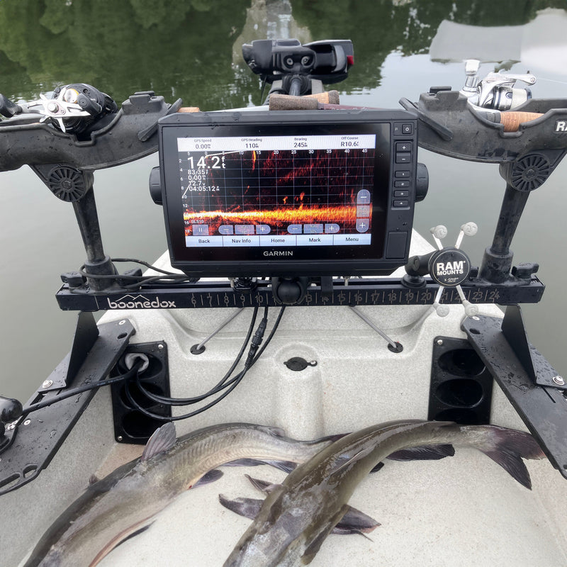 Angled Riser Kit for the Slotted Console | Fits Hobie Pro Angler