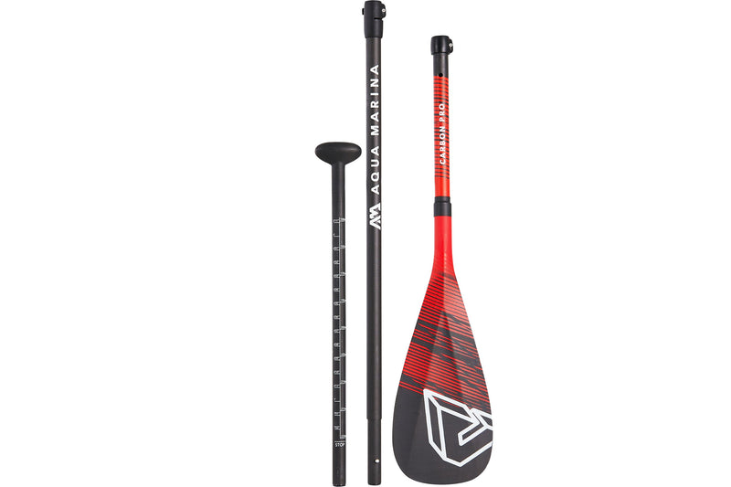 Aqua Marina Carbon Pro Fiberglass SUP Paddle (3-Section)