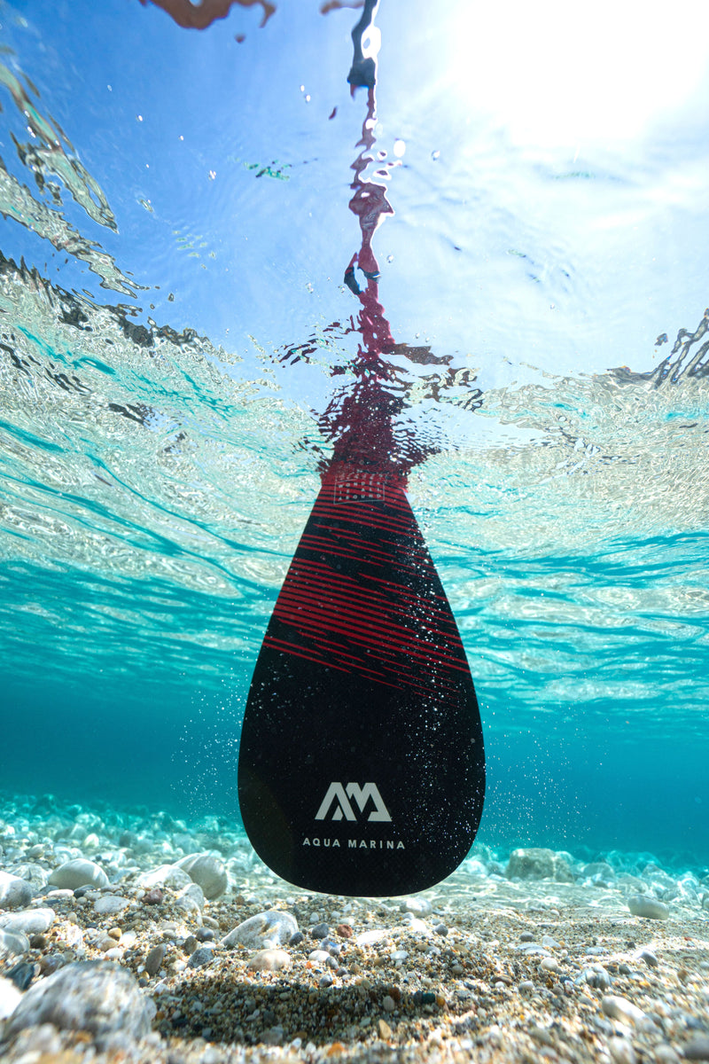 Aqua Marina Carbon Pro Fiberglass SUP Paddle (3-Section)