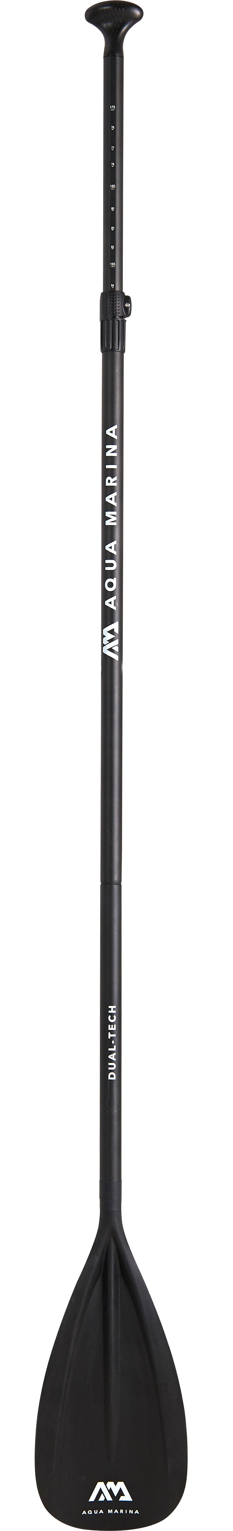 Aqua Marina DUAL-TECH 2-in-I Aluminum iSUP & Kayak Paddle (3-4 sections)