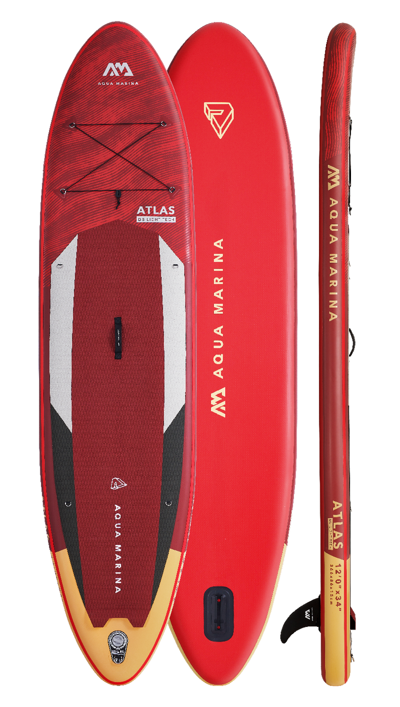Aqua Marina ATLAS 12'0" Inflatable Paddle Board All-Around Advanced SUP