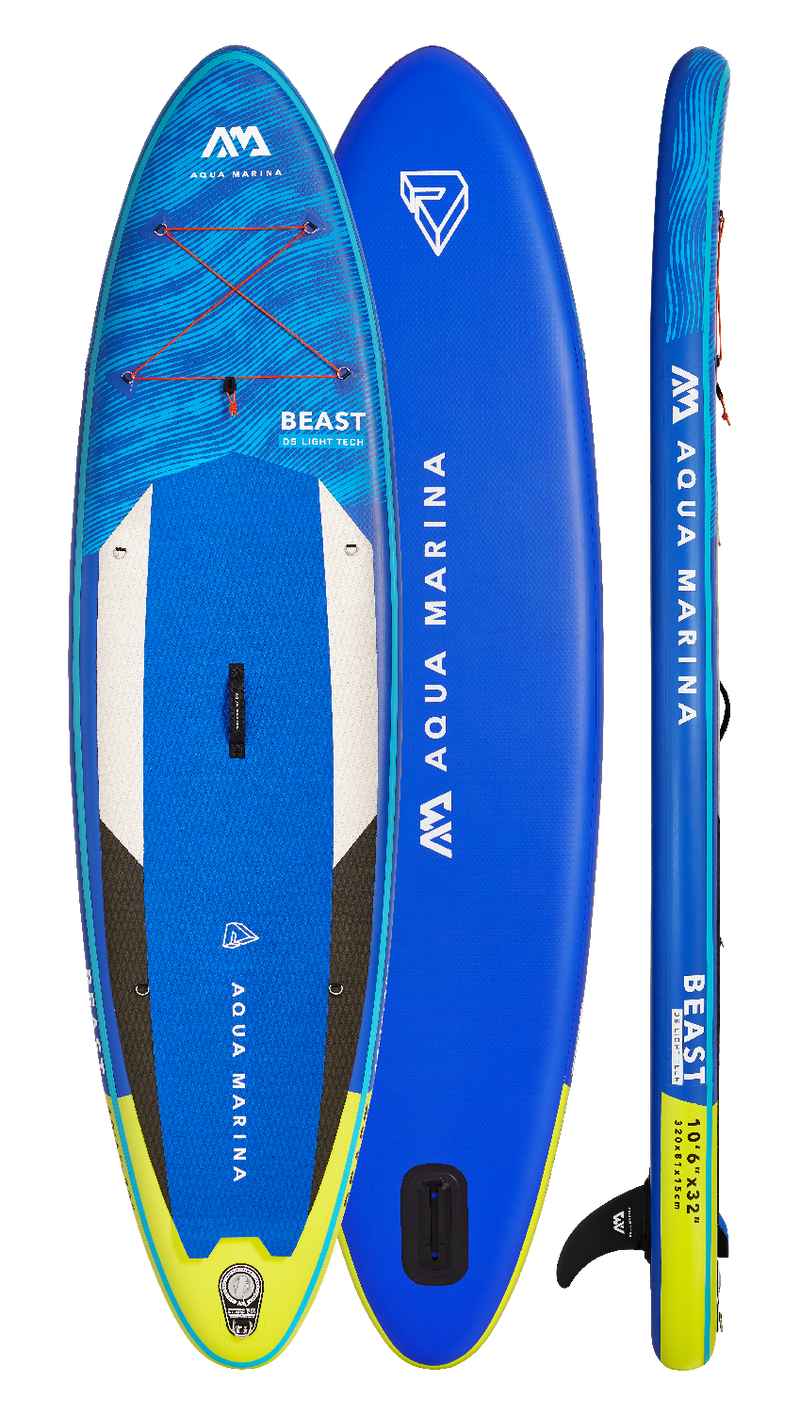 Aqua Marina BEAST 10'6" Inflatable Paddle Board All-Around Advanced SUP