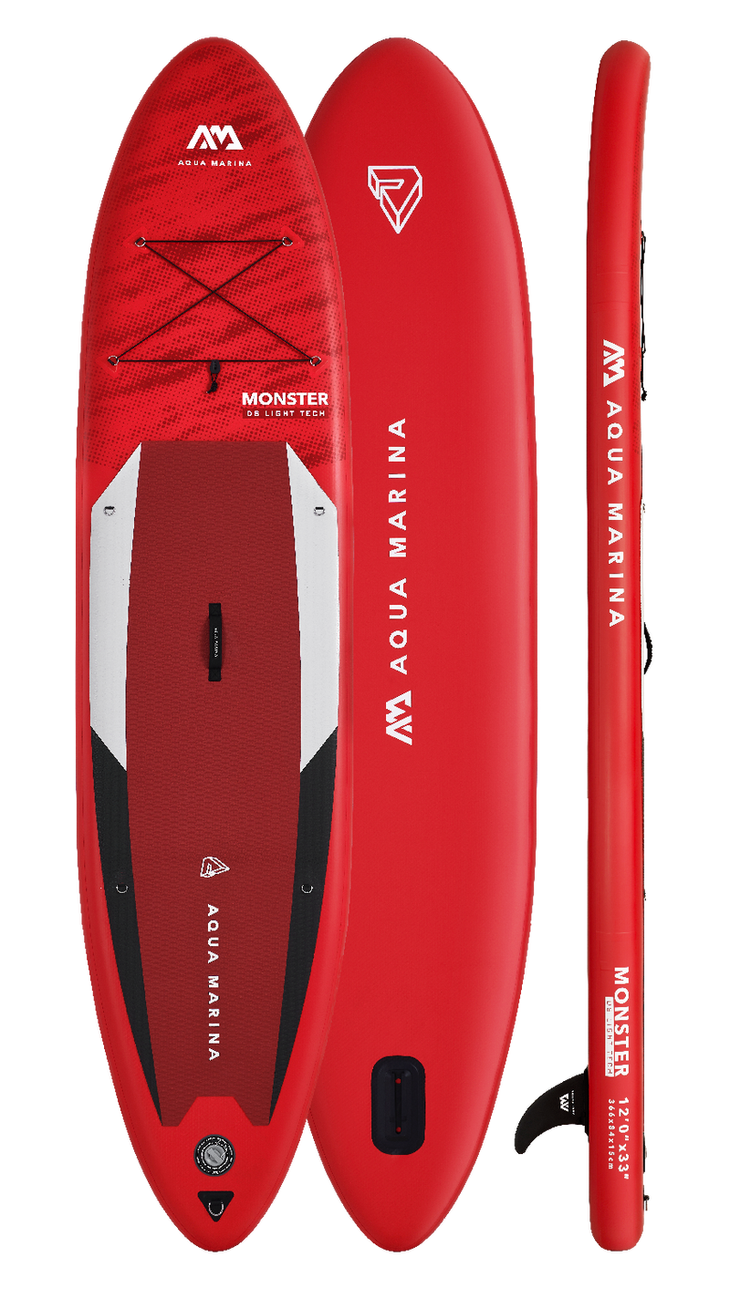 Aqua Marina MONSTER 12'0" Inflatable Paddle Board All-Around SUP