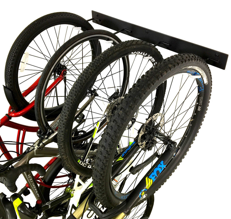 Blackstone Bike Storage Rack | 4 Bikes | Black