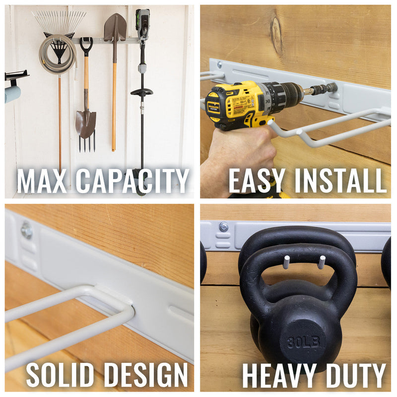 Bedrock Garage Tool Organizer | Grey