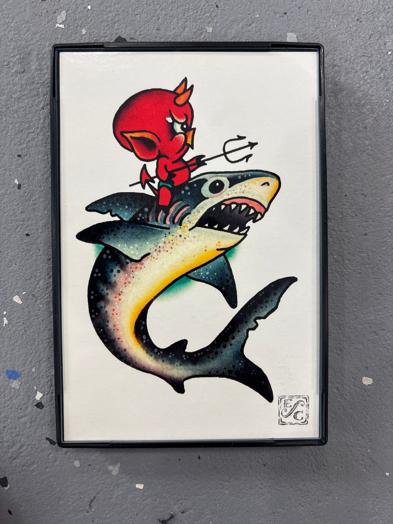 Offshore Artwork Framed Print