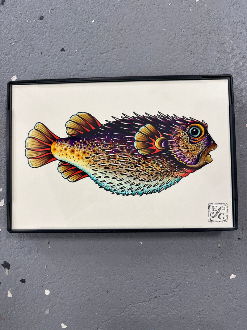 Offshore Artwork Framed Print