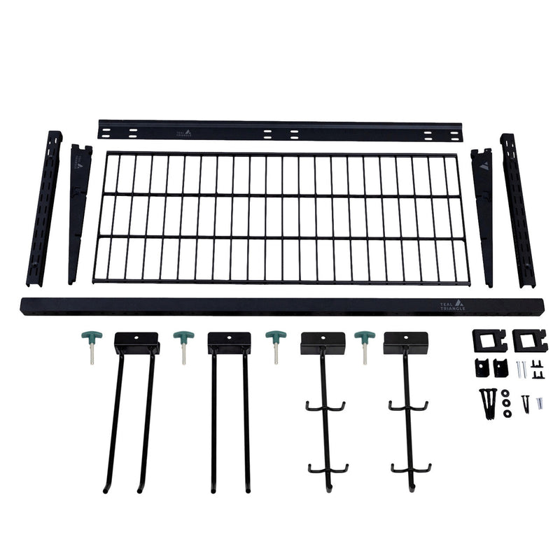 G-Hike & Camp + Shelf | Adjustable Wall Storage System | Holds 300 lbs